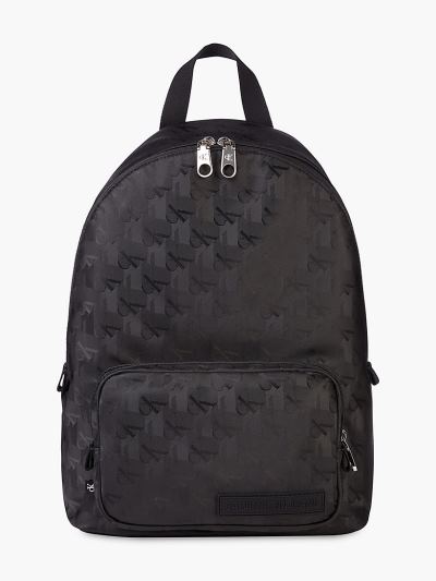 Calvin Klein Táskák & Kiegészítők HU517987 | Calvin Klein Logo Jacquard Round Férfi Hátizsák Fekete